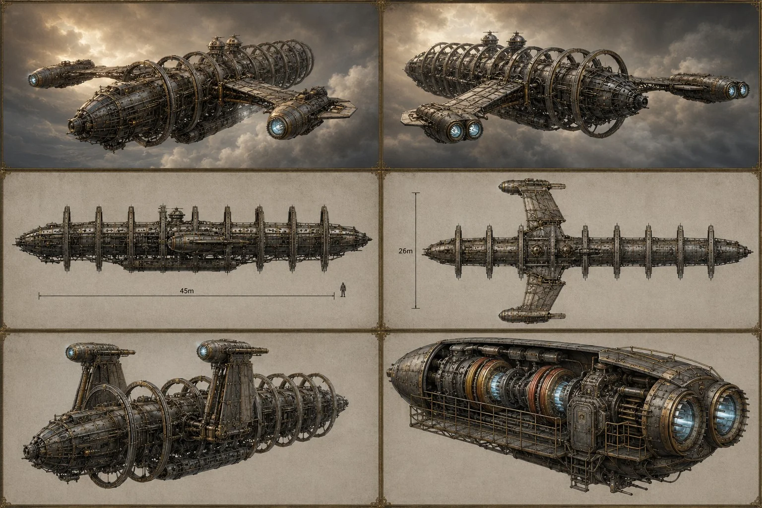 Vehicles & Structures — Concept Art #6 — Vehicles & Structures