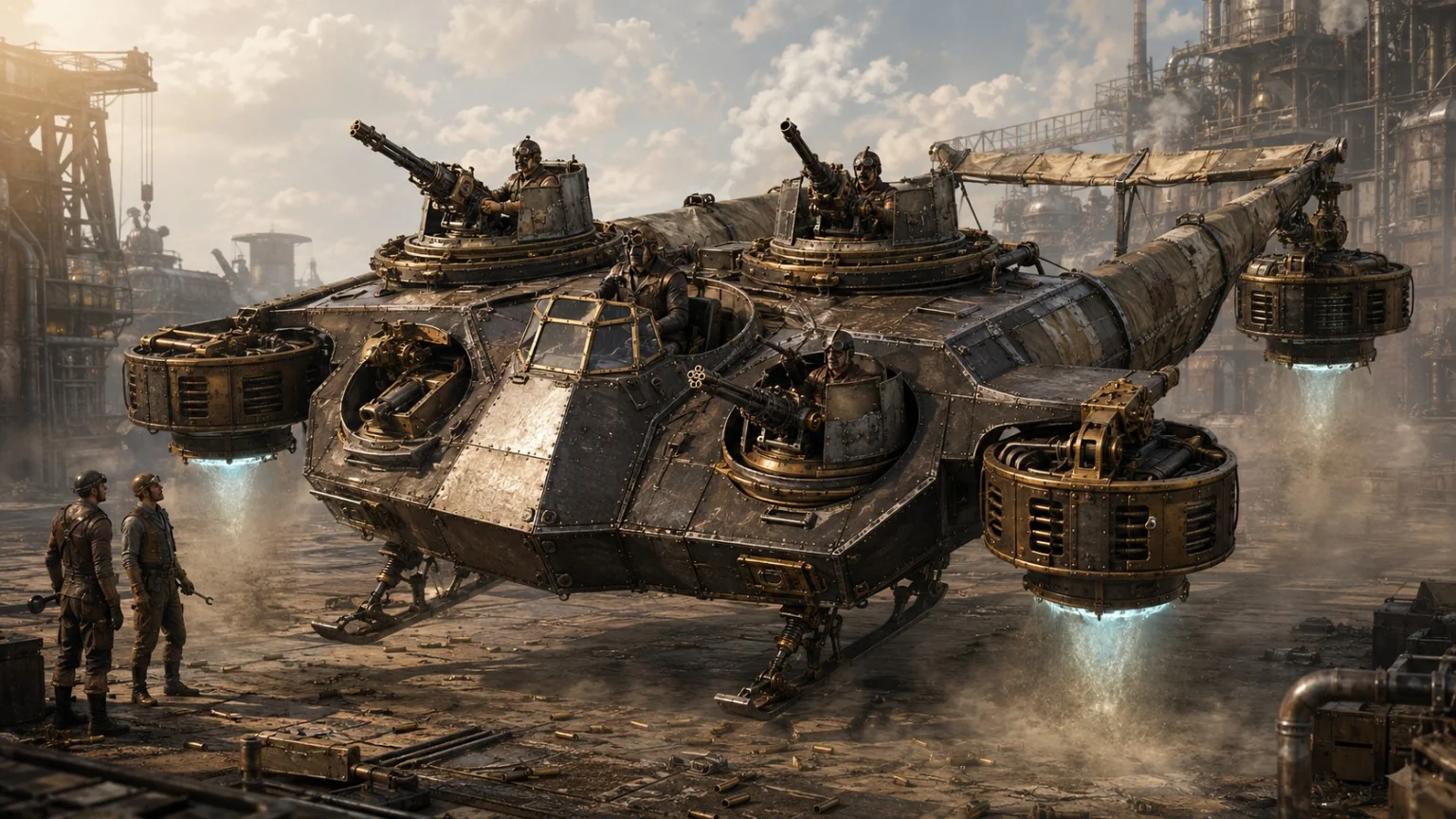 Vehicles & Structures — Concept Art #8 — Vehicles & Structures