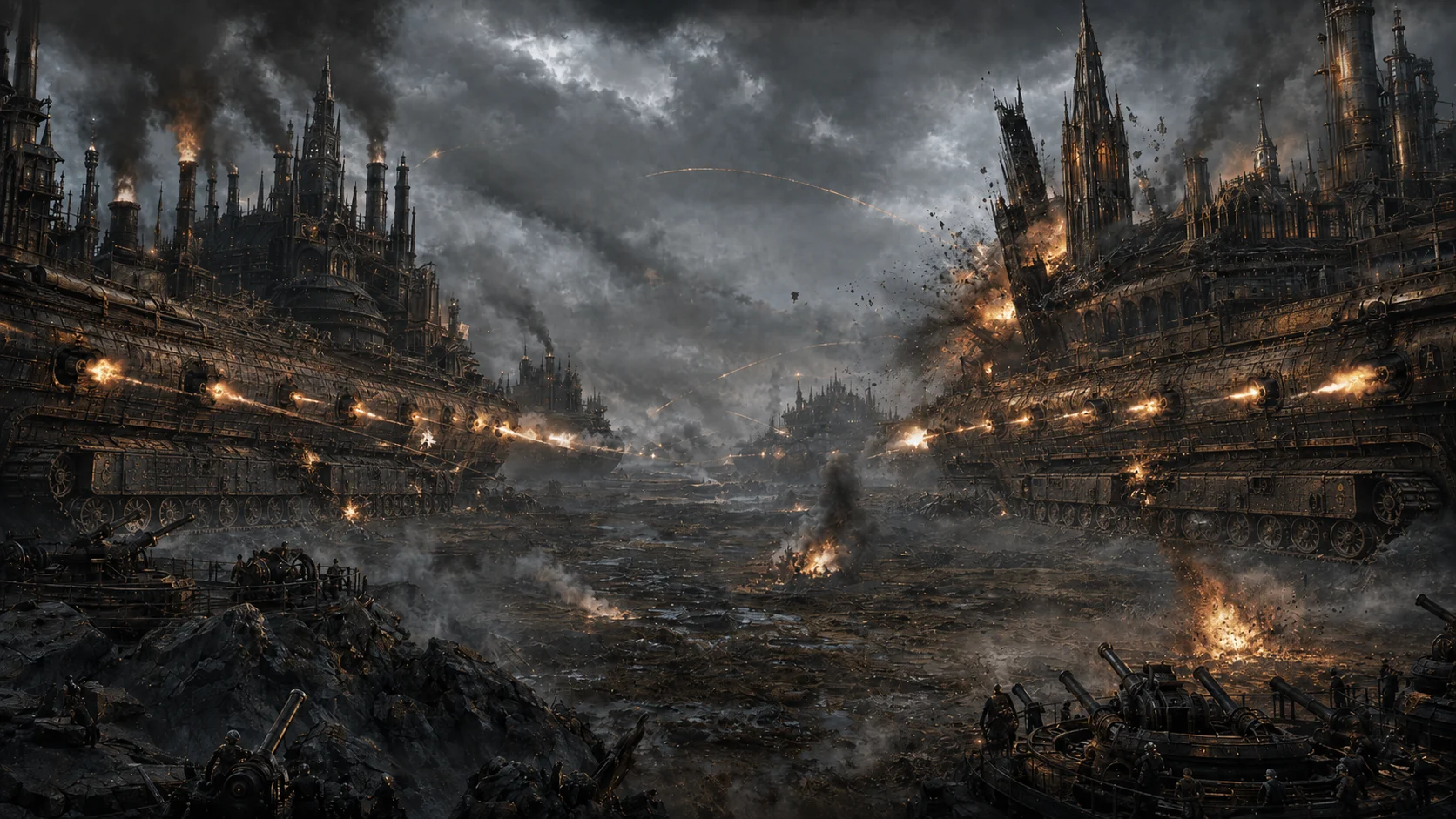 Endless Clash In The Ruined Wasteland — World & Environment