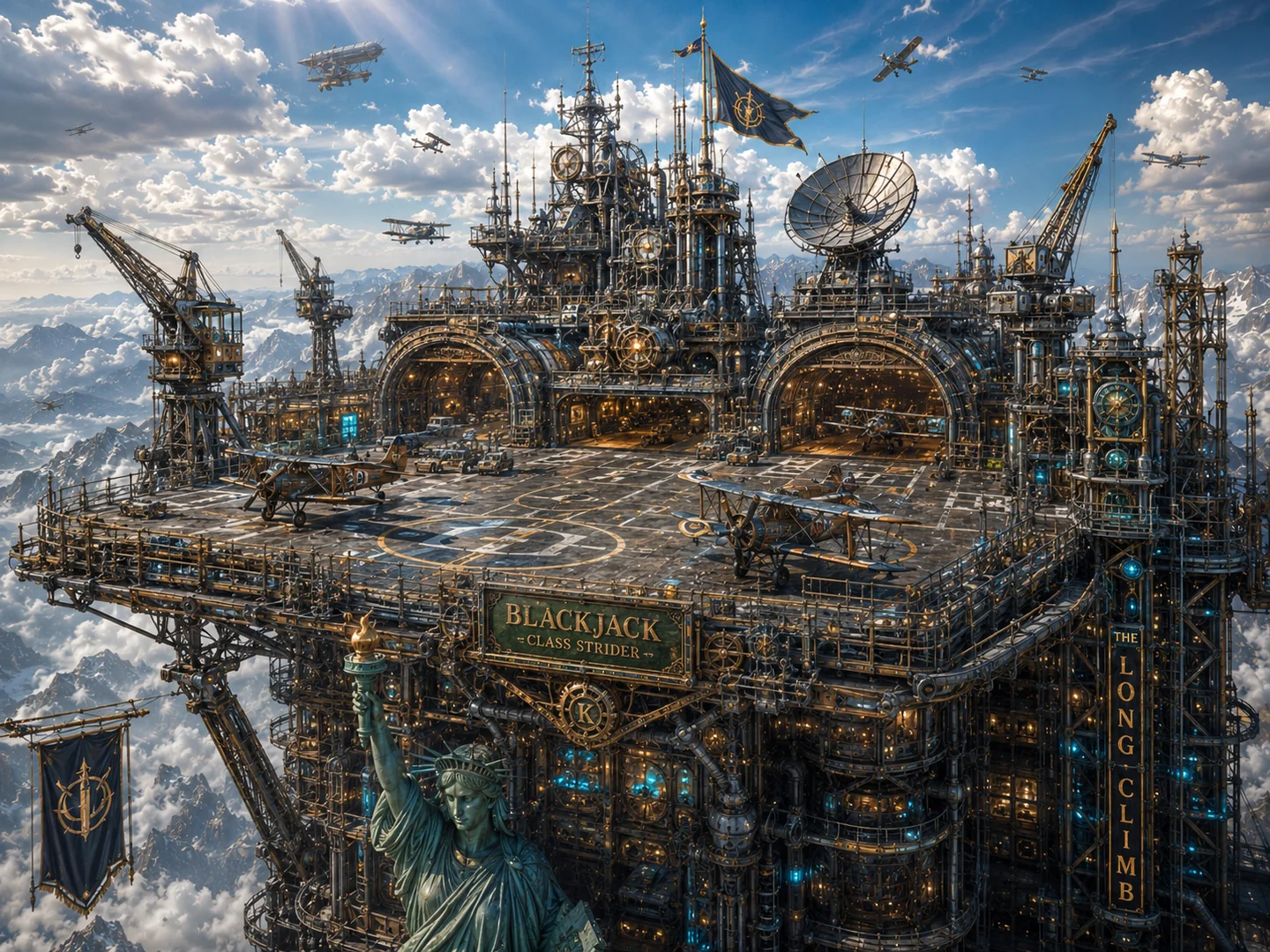 Drifter Interiors & Decks — Concept Art #10 — Drifter Interiors & Decks