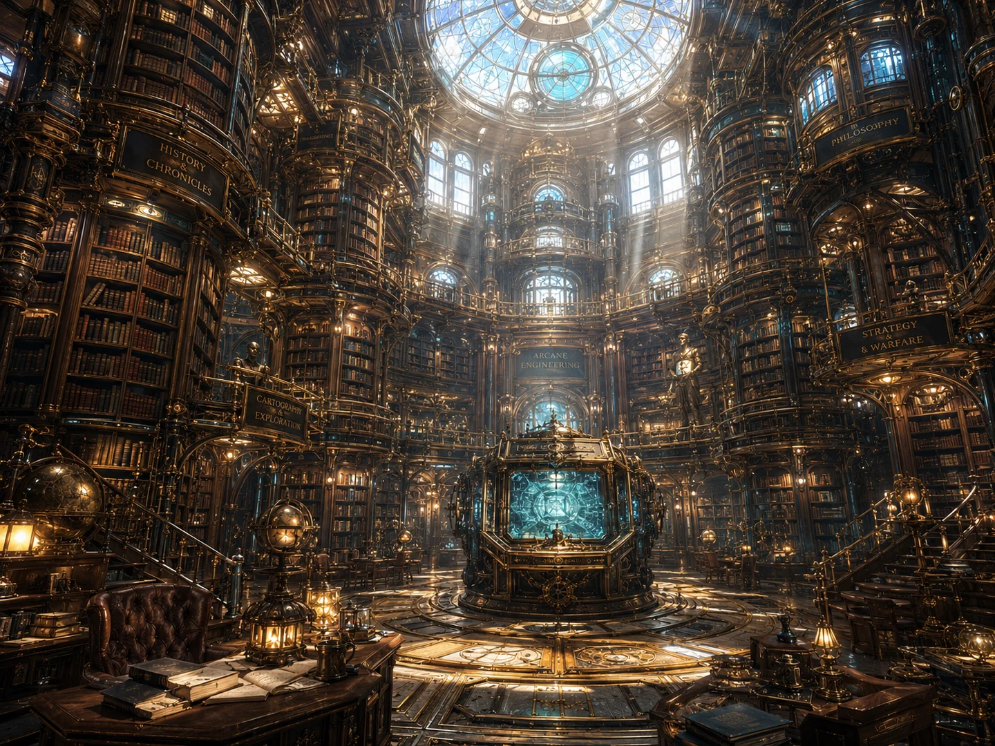 Drifter Interiors & Decks — Concept Art #17 — Drifter Interiors & Decks