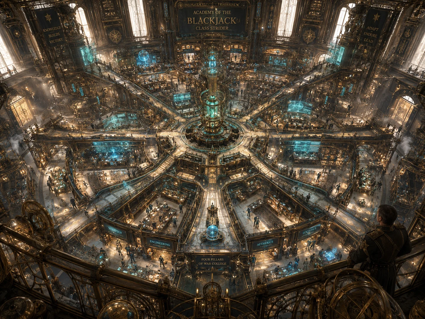 Drifter Interiors & Decks — Concept Art #29 — Drifter Interiors & Decks