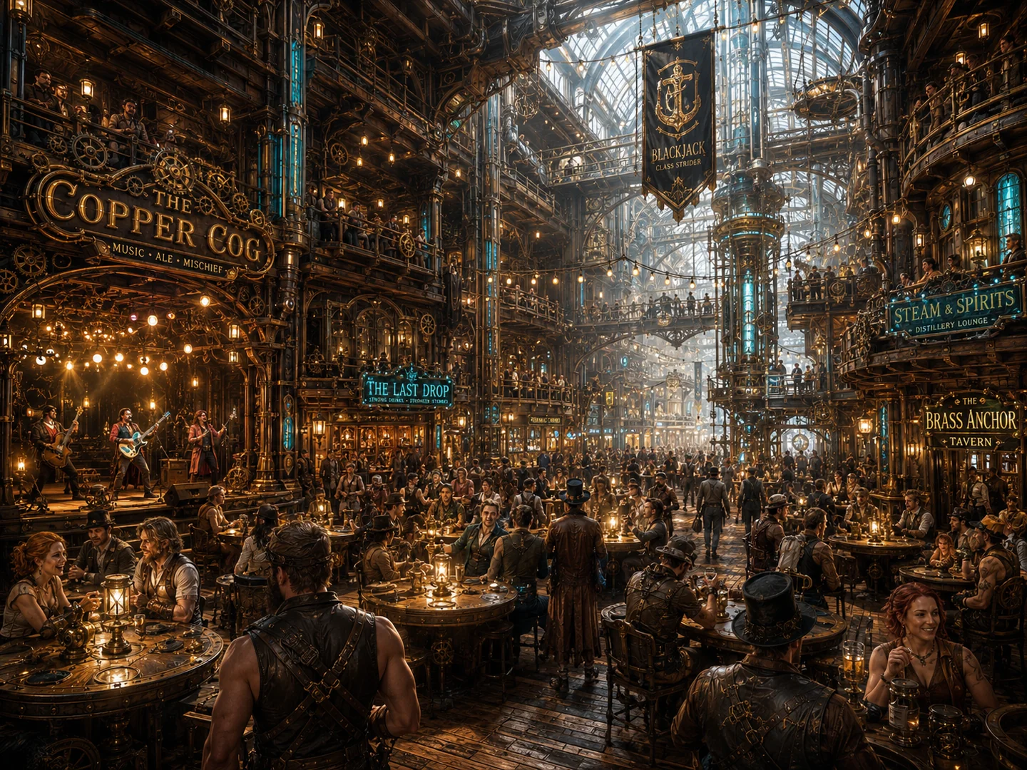 Drifter Interiors & Decks — Concept Art #31 — Drifter Interiors & Decks