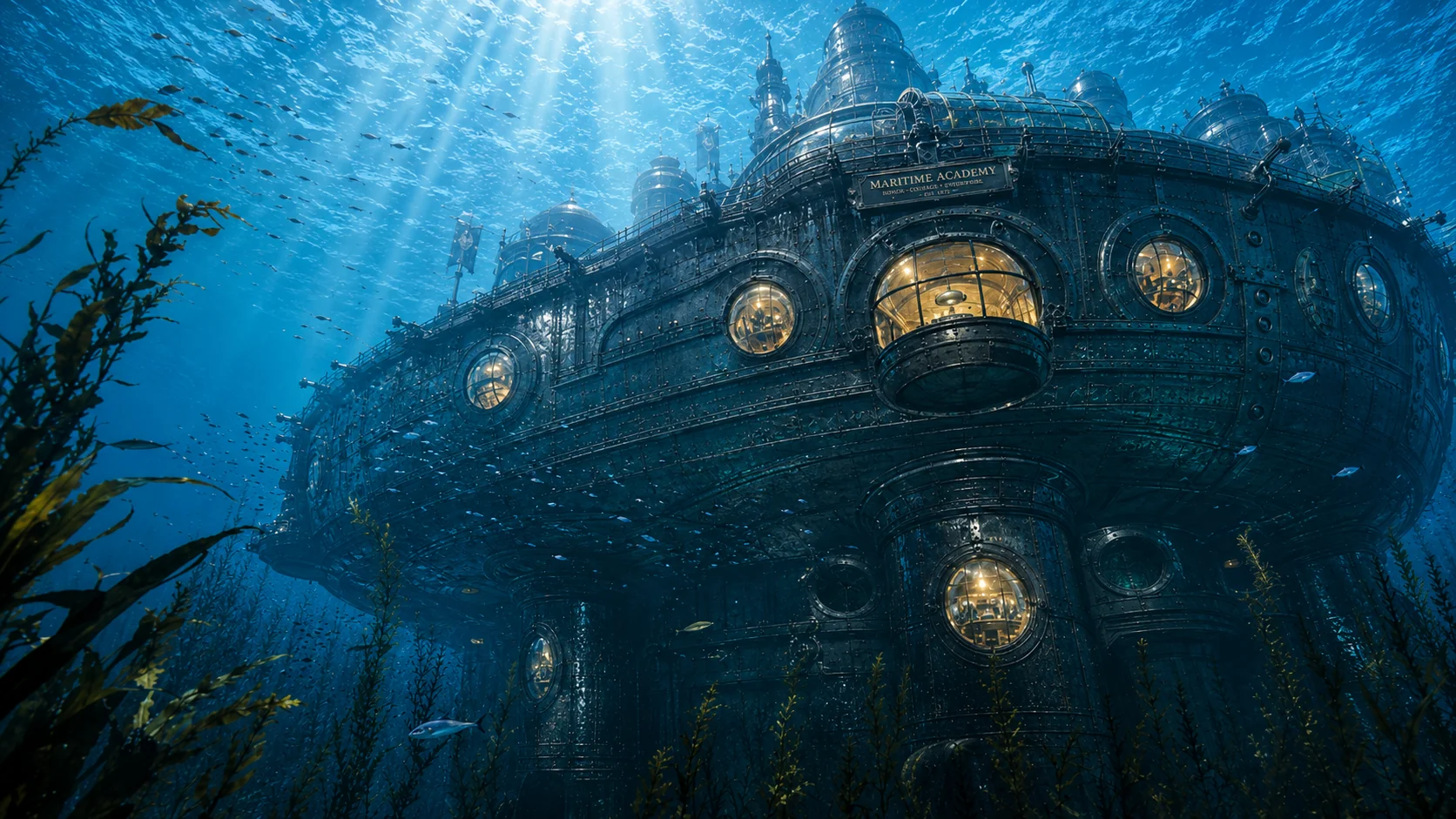 Meridian Maritime Academy — Concept Art #9 — Meridian Maritime Academy