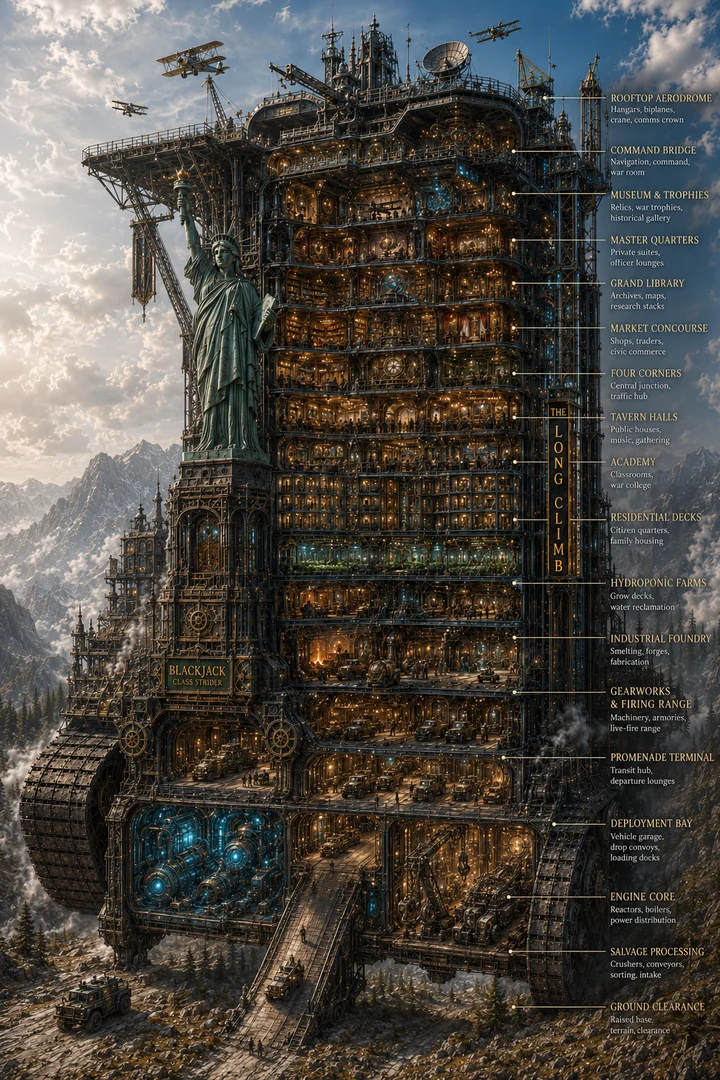 Blackjack — Deck & System Cutaway (Portrait) — Blackjack