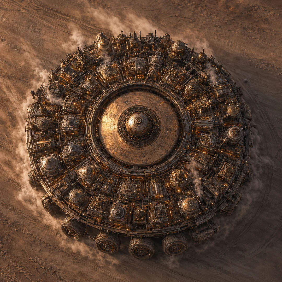 Grindwalker — Gyro City Direction (Early Concept) #2 — Grindwalker