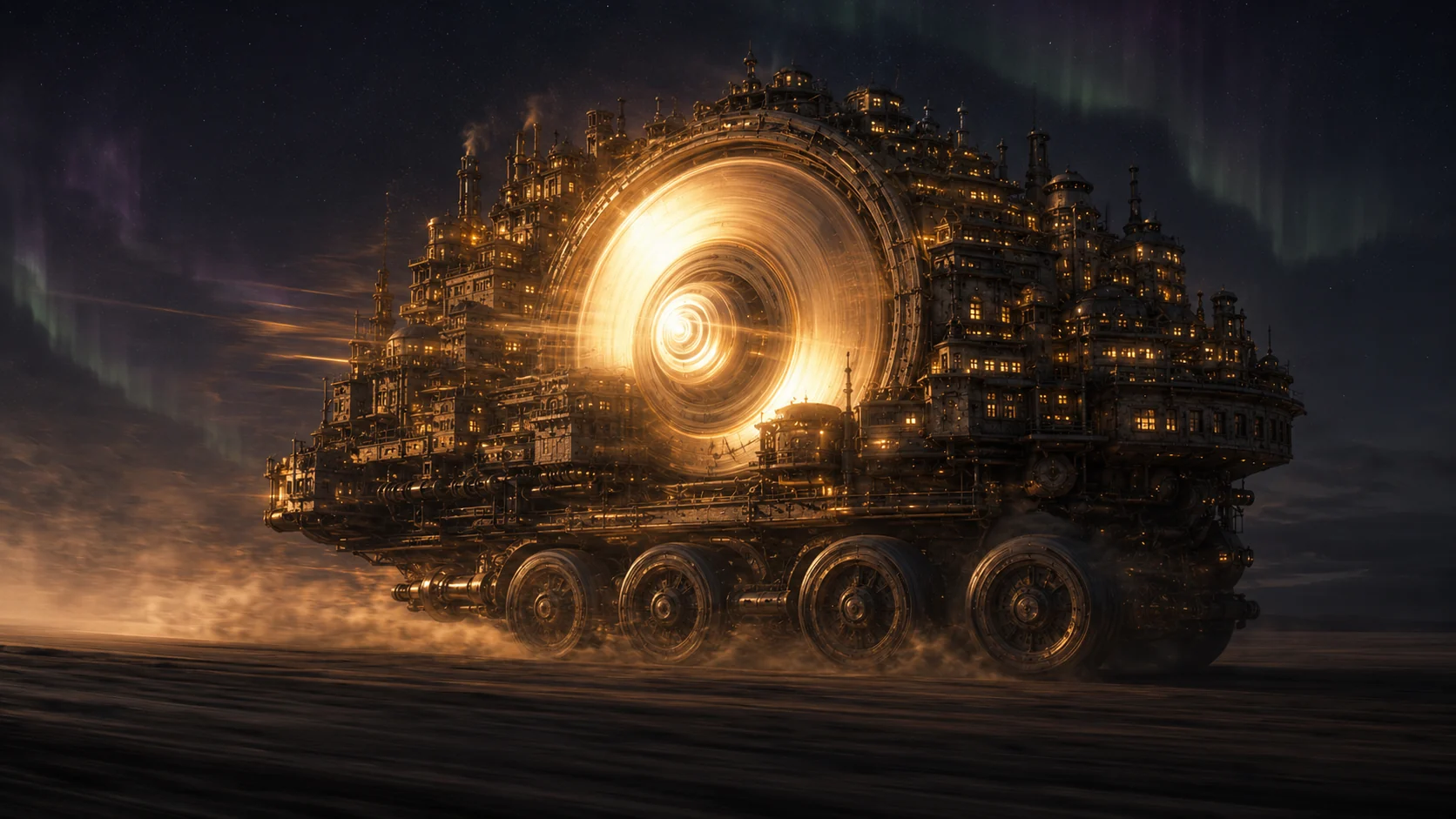 Grindwalker — Gyro City Direction (Early Concept) #3 — Grindwalker