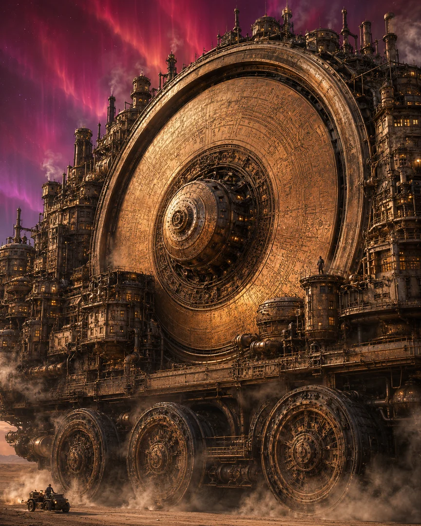 Grindwalker — Gyro City Direction (Early Concept) #5 — Grindwalker